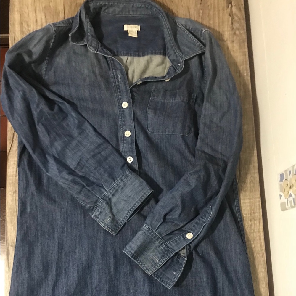 JCrew Chambray Dress - Size XS